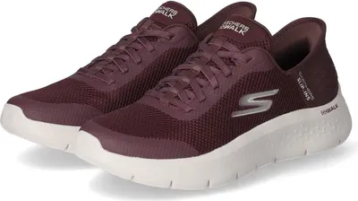 Obrázok produktu pre Skechers Go Walk Flex 124836-BUR Dámske slip-on, textilné,Burgundy, tenisky, - Technológia Skechers Značky Skechers Slip-ins, viacfarebné