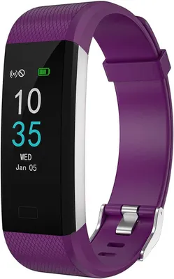 Produktbild von LEBEXY Fitness Tracker S1 mit Pulsmesser, Schlafüberwachung, IP68 wasserdicht, Benachrichtigungen, 16 Sportmodi, USB-Ladung, für Android iOS