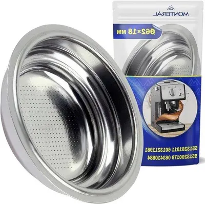 Produktbild von Kaffeefilter Ø 62 x 18 mm für Kaffeemaschine - Originalcode 5513281011 6013211981 5513200179 für DeLonghi 063410884 für Smeg