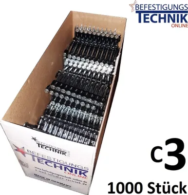 Produktbild von Betonnägel C3 2,6x40mm für Akku Betonnagler Tjep CP-40A Hikoki NC1840DA B