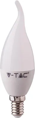 Immagine prodotto di V-TAC Lampadina LED 4W E14 a fiamma di candela VT-1818TP neutra 350lm