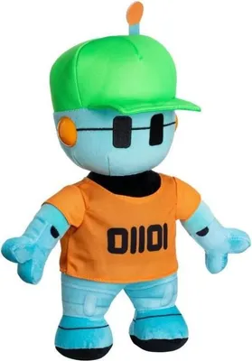 Image de Peluche Stumble Guys Robot Guy, 30 cm, BANDAI, Jouet pour Enfants