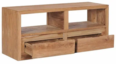 Obrázok produktu pre vidaXL TV skrinka 90x30x40 cm z masívneho teakového dreva