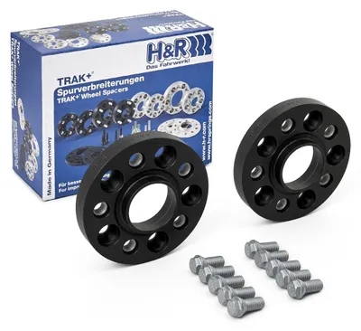 Imagen del producto de H&R - Plato de ensanchamiento de vías de 22 mm, con 5 agujeros y distancia entre ejes de 114,3 mm, compatible con:* MASERATI GHIBLI III (M157)* FERRARI 488 GTB (F142M)
