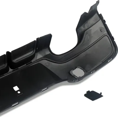 Immagine prodotto di Splitter anteriore - C43 Look - Nero lucido - Per Mercedes Classe C W206/S206 AMG (2022-2024) - Accessori auto