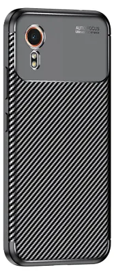 Produktbild von Handy Hülle für Samsung Galaxy Xcover7 Carbon Look Cover Case Schutzhülle Farbe: Schwarz