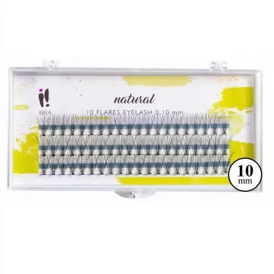 Zdjęcie produktu dla Ibra Kępki sztucznych rzęs Natural Knot-Free 0.10 C-10mm