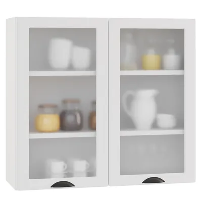 Obrázek produktu pro Závěsná vitrína ADELINE WS80 bílá
