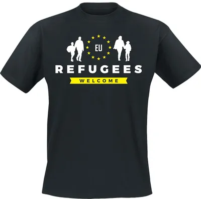 Produktbild von Refugees Welcome - T-Shirt