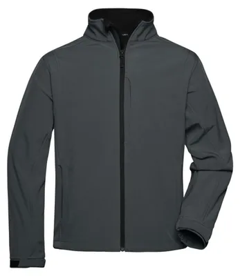 Obrázek produktu pro James and Nicholson – softshellová bunda pro muže LT2586 (XXL) (uhlíkově černá)