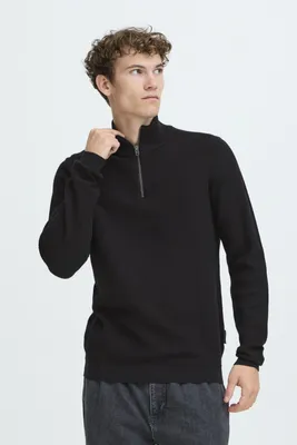 Produktbild von Casual Friday CFNOAR Herren Strickpullover Troyer Grobstrick Pullover 100% Baumwolle regular fit