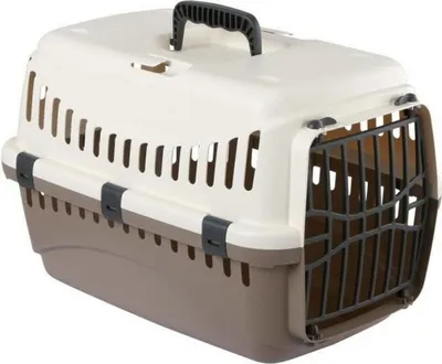 Zdjęcie produktu dla KERBL Expedion 1 Klatka transportowa kremowa/ciemnobrązowa 10 kg