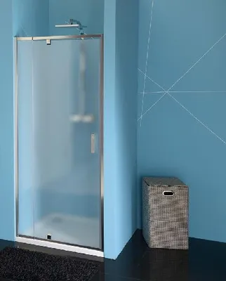 Obrázek produktu pro Polysan Easy Line - Sprchové dveře otočné 760-900 mm, sklo Brick EL1638