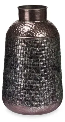 Produktbild von Giftdecor Blumenvase Antique Roman - Silber/Bronze - Metall - 22 x 39 cm - Designvase
