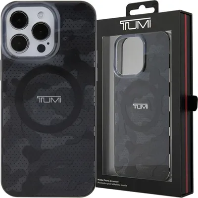 Produktbild von Tumi Tuhmp15Ldlcag Iphone 15 Pro 6.1 Szary/Grau Hartschalenkoffer Camo Print Magsafe