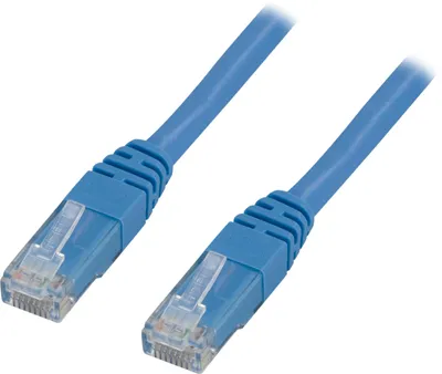 Obrázek produktu pro Deltaco TP-63B, 3 m, Cat6, RJ-45, RJ-45, Modrá