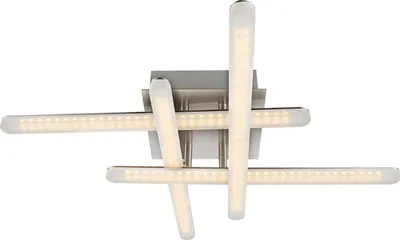Produktbild von Globo Deckenleuchte Metall chrom, 68066-24