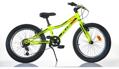 Zdjęcie produktu dla Dino Bikes 8006817904014, Rower terenowy typu fatbike, Dzieci, Unisex, 50,8 cm (20"), Żółty, 50,8 cm (20")