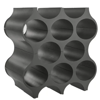 Immagine prodotto di Koziol Set-Up portabottiglie, portabottiglie, portabottiglie, portabottiglie, scaffale, plastica, grigio scuro, 23 cm, 3596665
