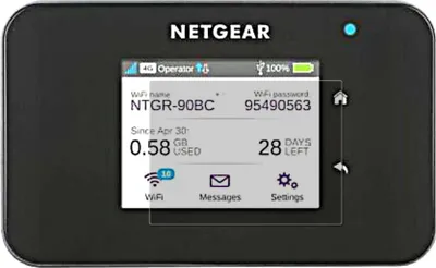 Image de 2x Netgear AC810 Premium film blindé 7H film de protection antibactérien anti-choc