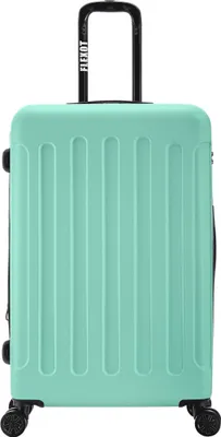 Produktbild von Flexot Reisekoffer, ABS-Hartschale, Mintgrün, XL, 20% erweiterbar, Alu-Teleskopstange, 360° Rollen, integriertes Zahlenschloss, optimierte Innenorganisation, ergonomische Griffe, ca. 4,5 kg, 100 Liter