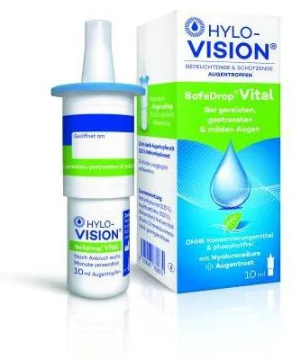 Obrázok produktu pre Hylo-Vision Safedrop Vital očné kvapky 10 ml