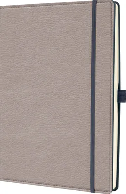 Produktbild von SIGEL CO692 Notizbuch Conceptum - Design Casual - punktkariert (Dot-Lineatur) - ca. A4 - beige - Hardcover - 194 S. - PEFC-