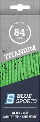 Produktbild von BLUE SPORTS Titanium Pro Schnürsenkel gewachst, Farbe:lig, Größe:96'/244cm