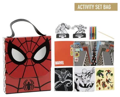 Zdjęcie produktu dla Zestaw plecaków do kolorowania Marvel Spider-Man