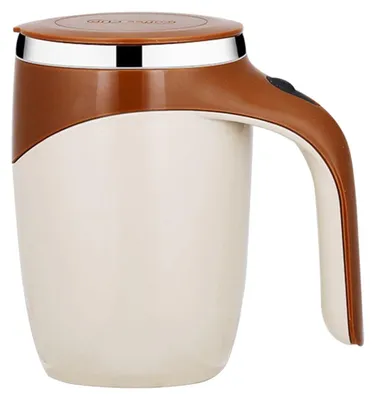 Selbstrührender Becher Edelstahl 380 ml Kaffee