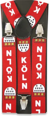 Produktbild von Köln Hosenträger mit Wappen Deluxe
