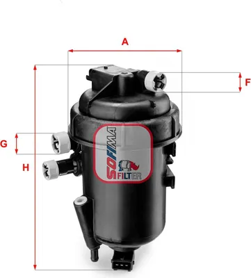 Obrázok produktu pre Palivový filter SOFIMA S 5112 GC