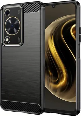 Produktbild von Carbon Shield TPU Hülle für Huawei Nova Y72 - Schwarz KP30973