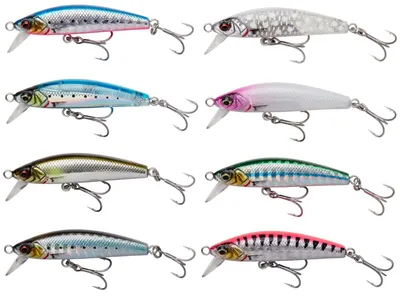 Produktbild von Savage Gear Gravity Minnow 5cm 4,3g sinkend - Wobbler, Farbe:Pink Belly Sardine