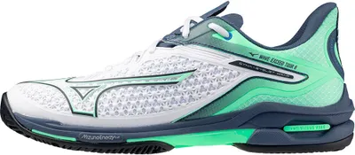 Productafbeelding van Mizuno Wave Exceed Tour 6 tennisschoenen voor gravel, wit, EU 41, heren, wit, EU 41