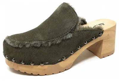 Produktbild von Softclox Henni Clogs Grün in Gr. 38