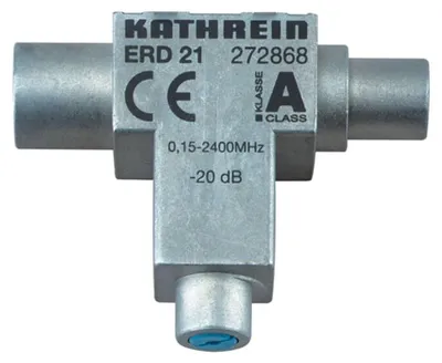 Produktbild von Kathrein ERD 21, 0,15 - 2400 MHz, IEC, 2.4/9.5, 51 mm, 38 mm, 18 mm, 58 mm