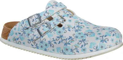 Produktbild von Birkenstock Kay SL Pantolette Blooming Roses Blue schmale Weite Gr. 43