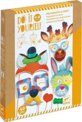 Image de Jeu créatif DIY « Masques de fête », Djeco