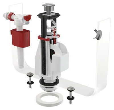 Obrázek produktu pro Splachovací souprava Alcadrain (Alcaplast) s dvoutlačítkem SA08A 1/2 CHROM