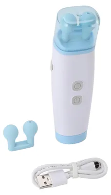 Zdjęcie produktu dla Urządzenie do zmniejszania ciśnienia w uchu, ładowane przez USB, przenośne, służące do usuwania niedrożności trąbki Eustachiusza w przypadku szumów usznych i bólu