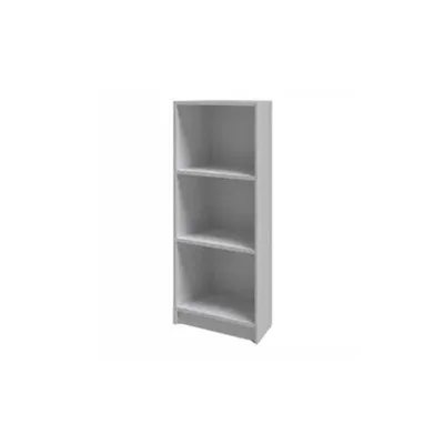 Image de Bibliothèque Arrocco, 50 x 31 x 113 cm, bibliothèque à 3 étagères en aggloméré de 16 mm d'épaisseur, étagère moderne ouverte sur pied, étagères de rangement et de présentation pour le salon, le bureau à domicile et la chambre à coucher