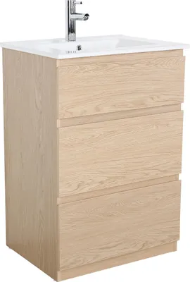 Produktbild von SORRENTO 60 cm Einzelwaschtischschrank auf Beinen