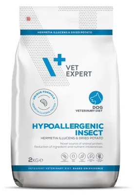 Produktbild von VET EXPERT Veterinary Diet Hypoallergenic Insect Dog - Trockenfutter für Hunde - 2 kg