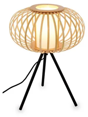 Produktbild von Table light, bamboo nature, excl. 1xE27/max.10W