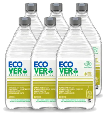 Produktbild von 6 x Ecover Essential Spülmittel - Kamille - 950 ml - Vorteilspackung - 6 Stücke