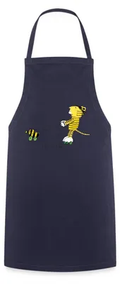 Produktbild von Spreadshirt Janosch Tiger auf Rollschuhen Kochschürze, One size, Navy