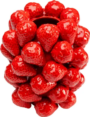 Produktbild von KARE Design GmbH Vase Strawberries Rot 24cm
