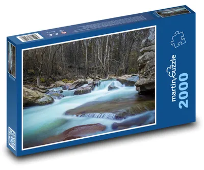 Obrázek produktu pro Puzzle 2000 Peřeje na horské řece - martinpuzzle