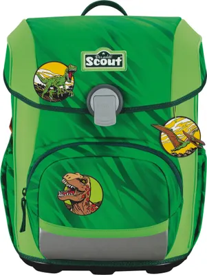 Produktbild von Scout Neo Schulranzen-Set 4 teilig DIN Dino Rex